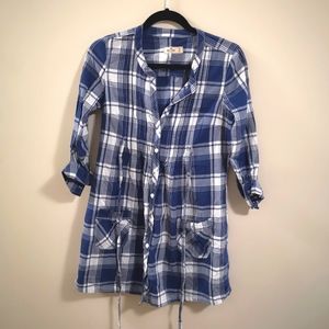 Hollister women's plaid Tunic